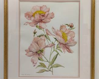 KATHY SPAULDING FLORAL WATERCOLOR