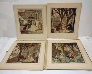T.M. CLELAND THE FOUR SEASONS PRINTS PORTFOLIO