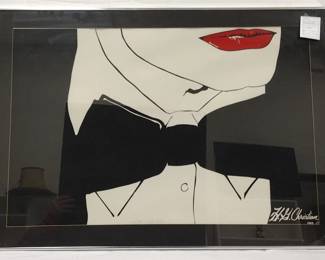 H.G. CHRISTIAN PENCIL SIGNED LITHOGRAPH