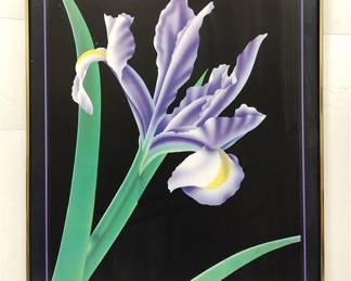 BRIAN DAVIS SIGNED IRIS POSTER