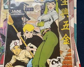 1986 Jonny Quest Comico Comics "Jade Incorporated" #5