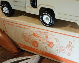 1980 Tonka Chevron Pressed Steel Tanker Truck