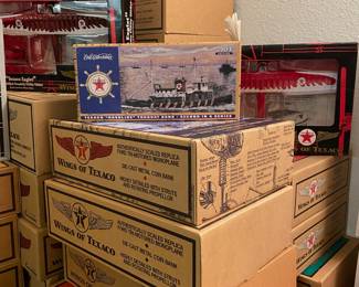 Assortment of Texaco Airplane Models
