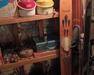 Corvette Wooden Water Skis, O'Brien Wooden Water Skis