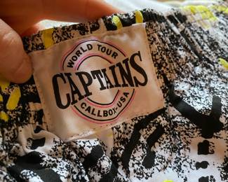1980's Captains Men's Parachute Pants