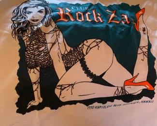 Graphic T-Shirt "Clube Rock Za"