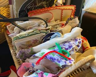 Assortment of Napkins, Handkerchiefs