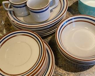 Century Corum Ceram Stoneware Dinnerware Set