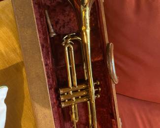 Brass Trumpet in Case