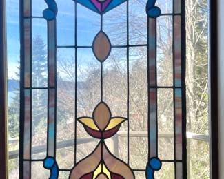 Tiffany Style Stained Glass Window