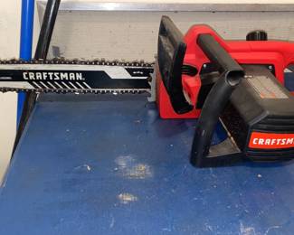 electric chain saw craftsman