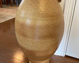 Large pottery vase