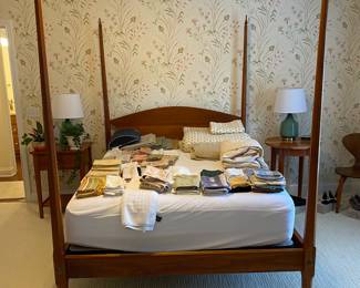 Hand made 4 poster bed made by local artisan craftsman -stunning quality workmanship