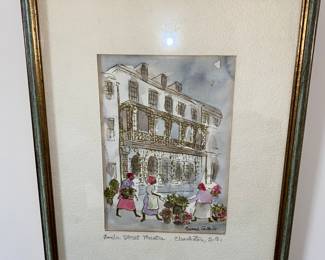 Signed South Carolina art