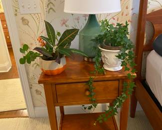 Hand made end table with drawer