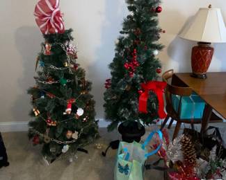 Christmas trees -pre decorated!