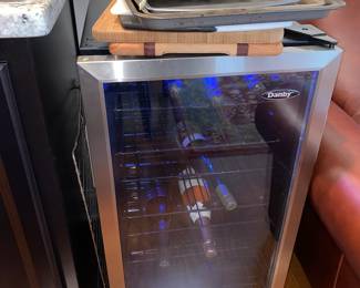 Danby wine cooler-like new!