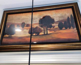 Countryside art piece