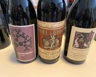 Bottles from many parts of the world 