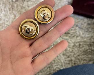 Chanel Earrings - may or may not be real