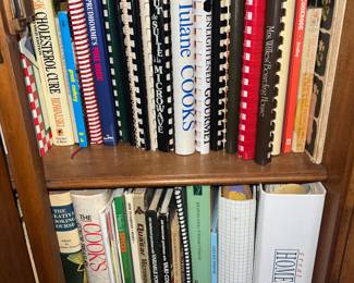 Cookbooks range from $2 to $8- All items available for pre-sale with pre-sale shopping appointments. Please text 985 507-6684 to schedule an appointment to shop before the scheduled sale. 