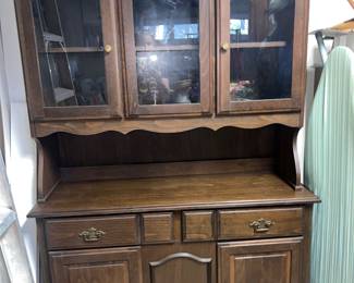 China Cabinet- 48x70x16. $250. All items available for pre-sale with pre-sale shopping appointments. Please text 985 507-6684 to schedule an appointment to shop before the scheduled sale. 