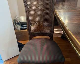 Formal Dining table w/4 chairs and 2 leaves. $750.  Pictured with one leave. 90x43.5x31. All items available for pre-sale with pre-sale shopping appointments. Please text 985 507-6684 to schedule an appointment to shop before the scheduled sale. 