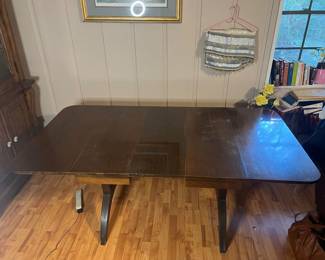 Drop Leaf Table w/3 leaves. 72.5x30x30h.  $200 obo. All items available for pre-sale with pre-sale shopping appointments. Please text 985 507-6684 to schedule an appointment to shop before the scheduled sale. 