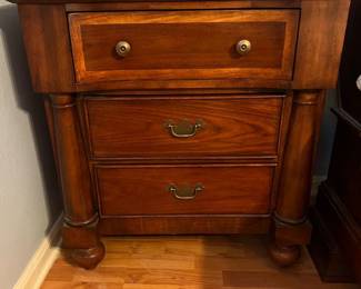 2 matching nightstands. All items available for pre-sale with pre-sale shopping appointments. Please text 985 507-6684 to schedule an appointment to shop before the scheduled sale. 