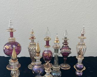 Art Glass Perfume Bottles
