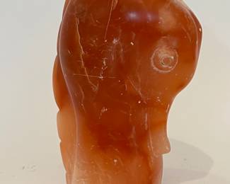 Alabaster sea horse