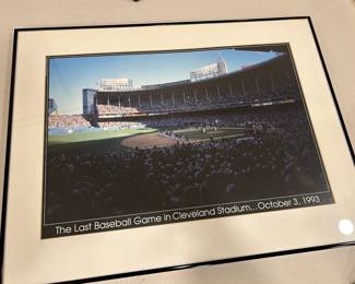 Cleveland Baseball Memorabilia 