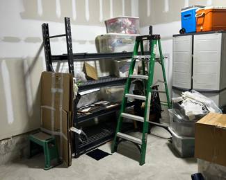 Part of the garage, its full