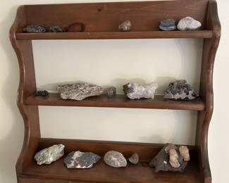 Geodes of all sizes found throughout the house