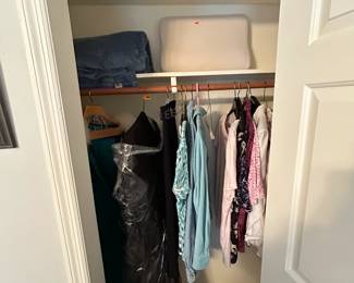 Shoes and clothing throughout the house