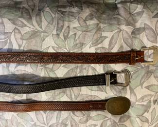 Men’s Leather Belts