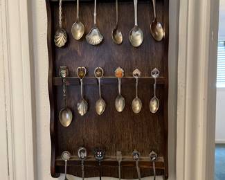 Miniature spoon collection