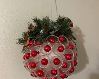 Large Vintage Christmas Ball