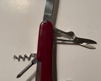Vintage Swiss Army Knife Style
