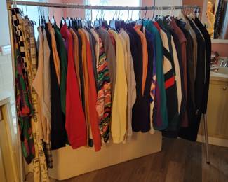 Jackets, sweaters, etc.