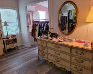 Triple dresser & nightstand