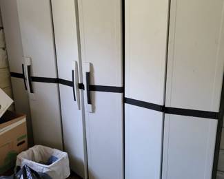 More storage cabinets