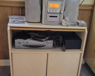 Cart & Panasonic stereo