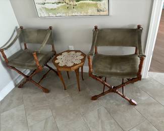 Music box table with storage not working $15 
2 Chairs $50