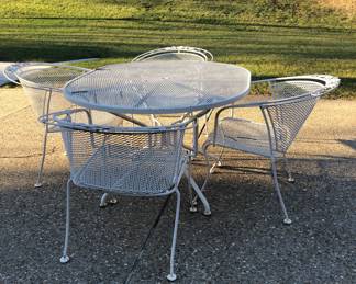 PATIO TABLE AND CHAIRS