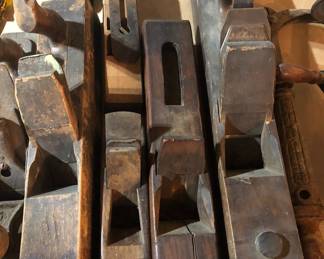 OLD WOOD WORKING TOOLS - PLANES