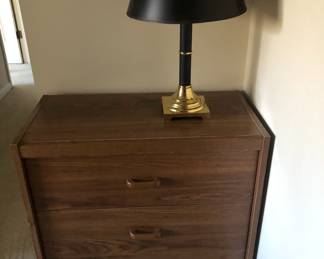 CABINET AND LAMP