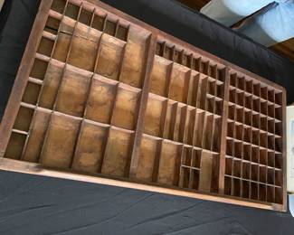 Micros display with brass joints