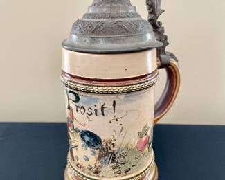 Mettlach Stein #1895 date 1895.