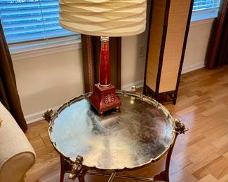 Chinese Bronze Table with Dragon Heads - 1930's